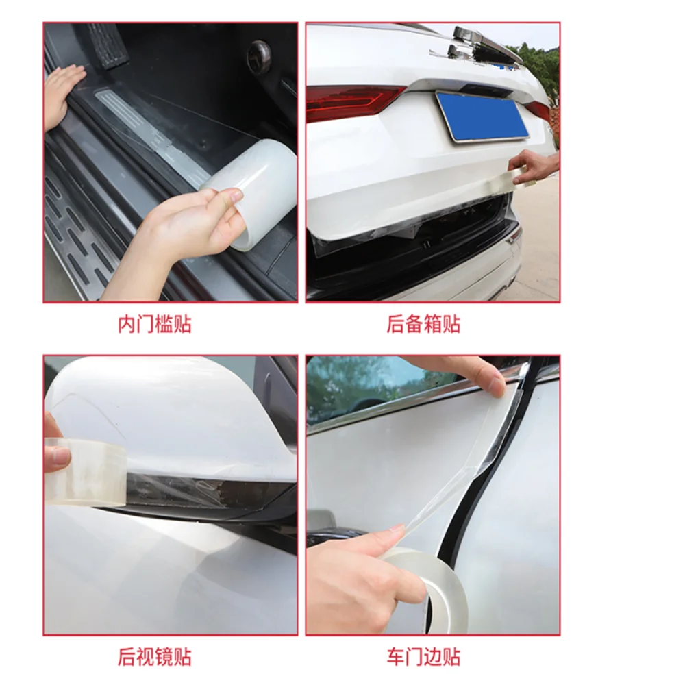 Car trunk threshold strip sticker for Honda CRV Accord Odeysey Crosstour FIT Jazz City Civic JADE Crider Spirior Ciimo Elysion