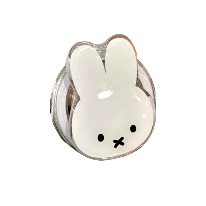 Soporte magnético para teléfono Kawaii Miffy Rabbit, soporte portátil telescópico de dibujos animados, regalo divertido para Festival para niñas