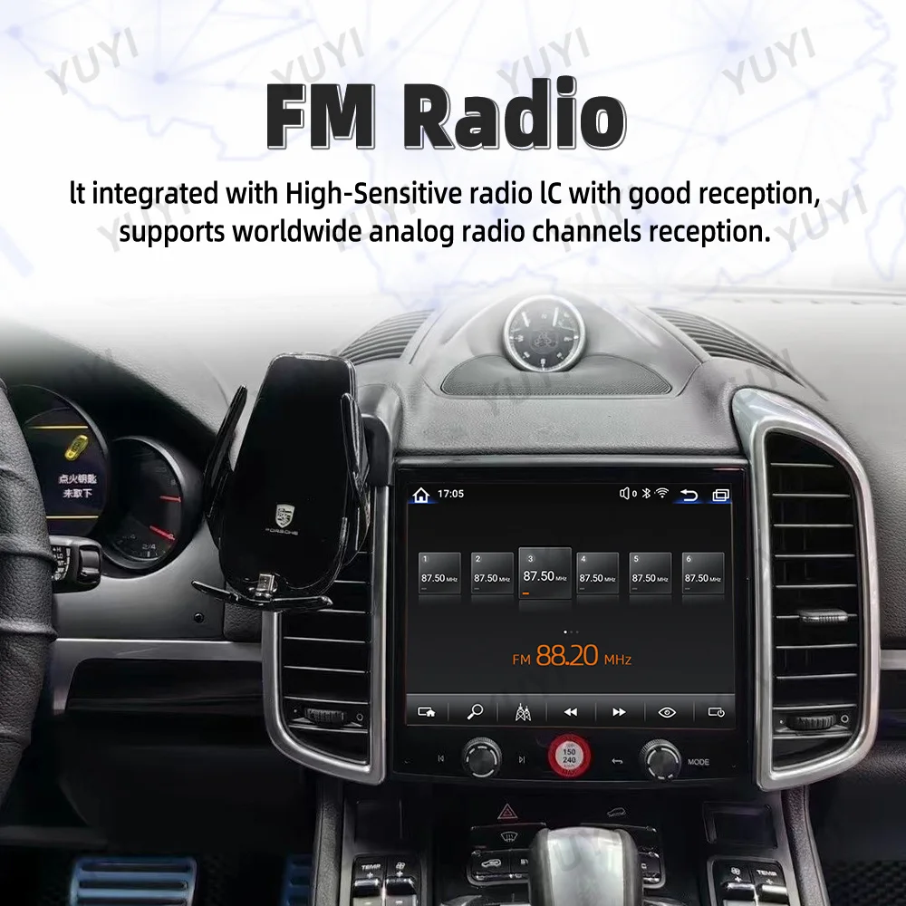 8.4-inch car radio for Porsche Panamera2010-2016 Android 12 GPS navigation DVD multimedia player, BT car stereo image 4