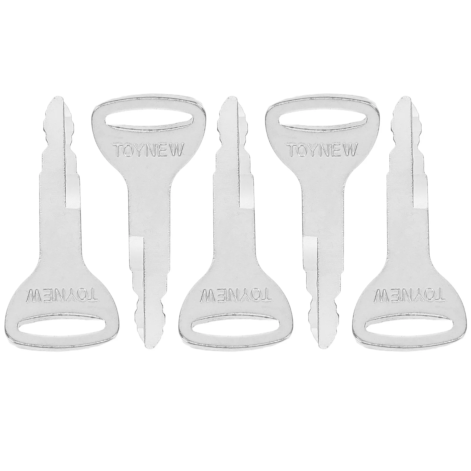 

5 pcs Ignition Keys For Forklifts Heavy Equipment Replacement Compatible With Toyota 57591-23330 71 A62597 162597 Starter Switch