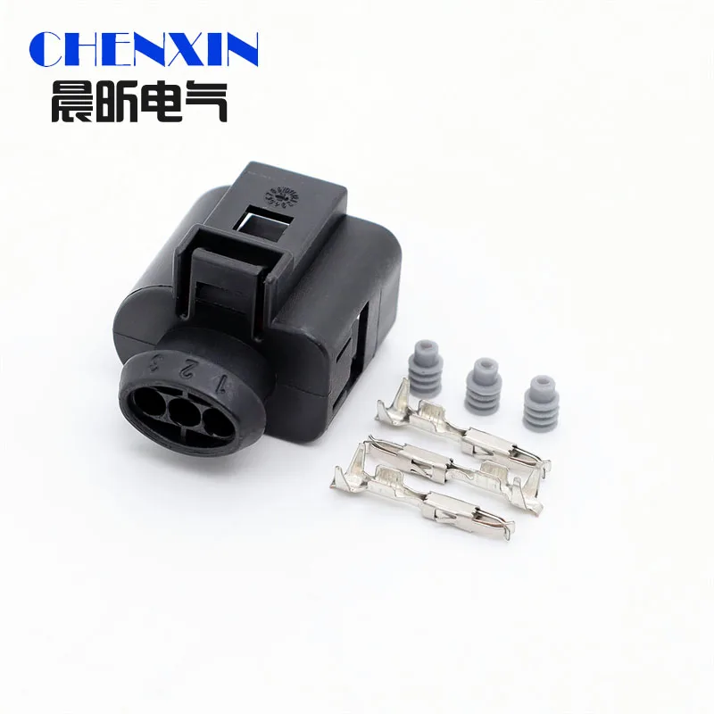 3 Pin female waterproof Electrical Wire Connector for A4 A6 Temp auto sensor plug Repair Kit 1J0973703 1J0 973 703 4.9 8 Reviews