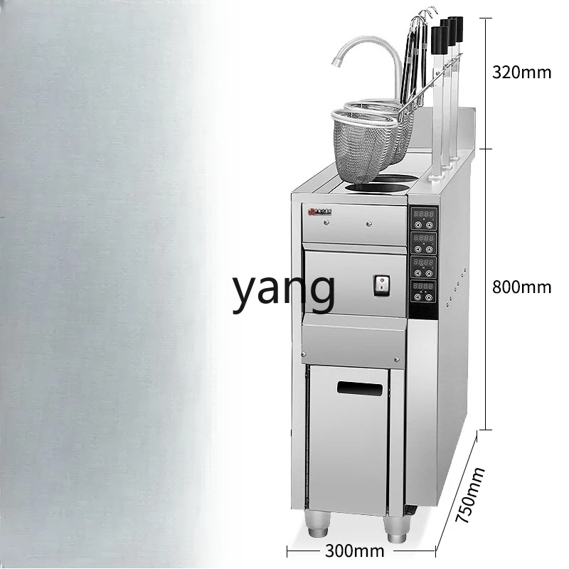 

LMM automatic lifting noodle cooking stove, electric heating gas gas multi-functional nine-hole, noodle cooking machine