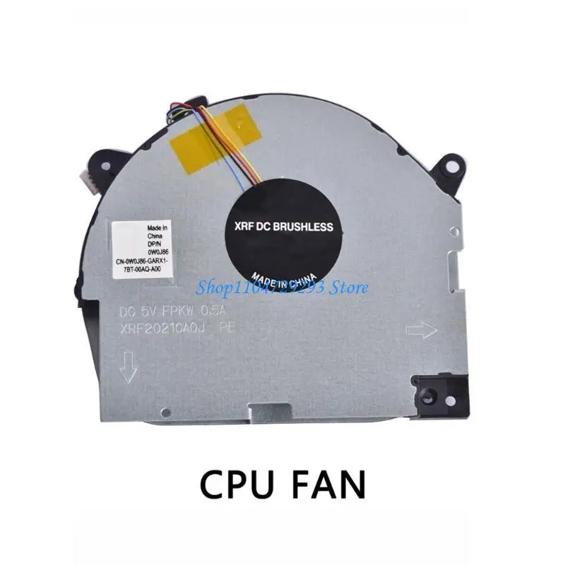 Y2GD CPU GPU Radiatore DC5V 0.5A 4 pin 4 fili Ventola Raffreddamento Del Computer Portatile Per Y7000 Y540-15 Ventola