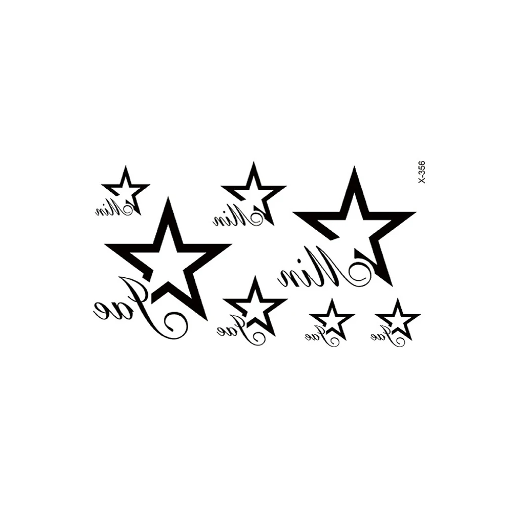 

100 PCS Temporary Tattoos Wholesale Water Transfer Stickers Beauty Makeup Body Art Text Wing for Man Women 105x60mm,Fake,Love