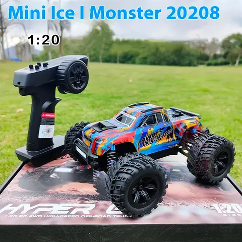 NEW MJX Hyper Go 20208 Remote Control Car 39KM/H brushless High speed rc car off-road 4x4 truck 1/20 RTR Car toys for RC gift