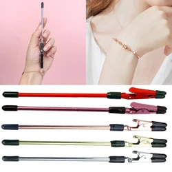 Bracelet Application Assistant Metal Clasp Hook Tool Jewelry Dressing Helper Bracelet Application Assistant Metal Clasp Hook