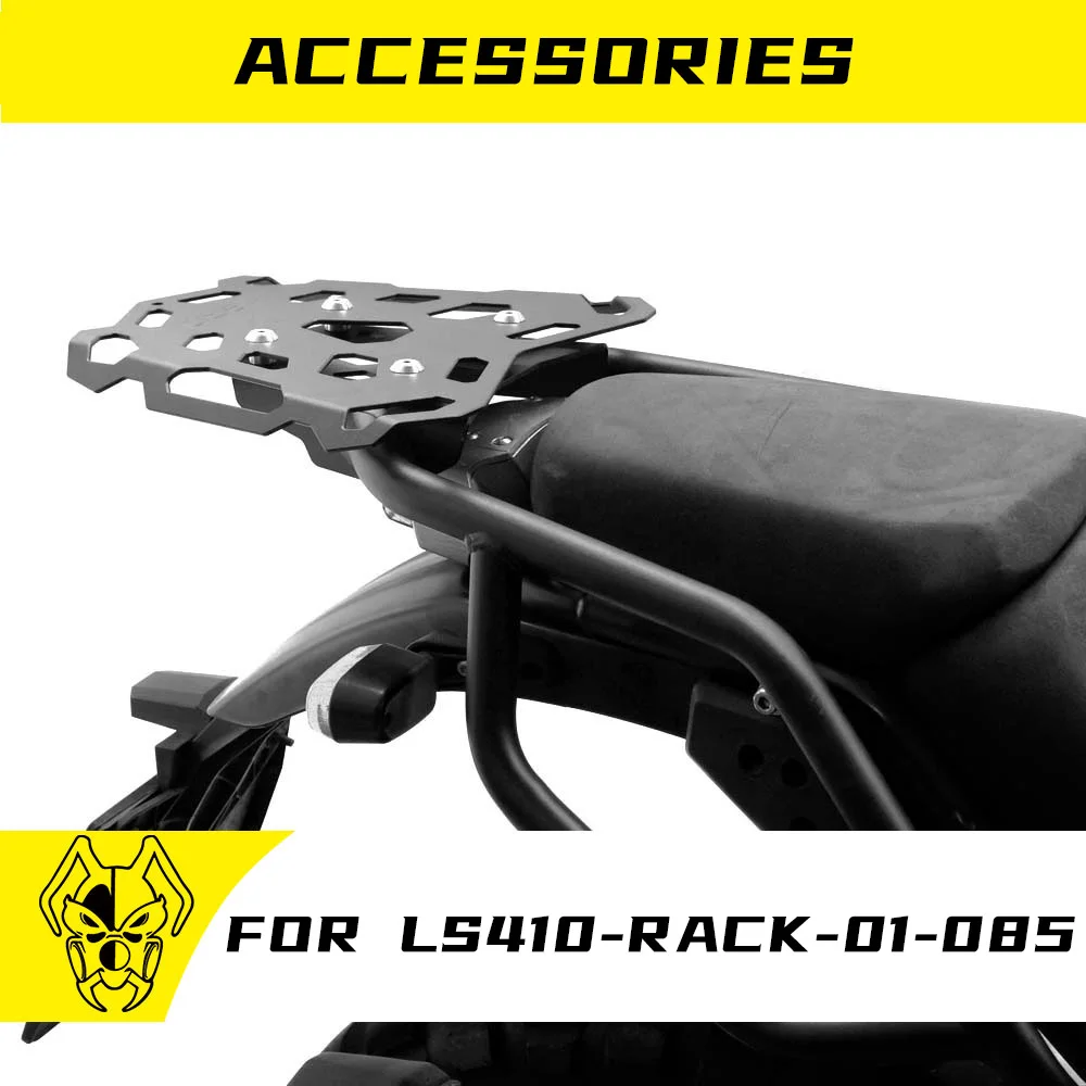 

For Himalayan 410 2017-2024 Motorcycle Trunk Top Box Case Rear Luggage Rack Frame Cover Luggage Carrier Holder Shelf Accessories