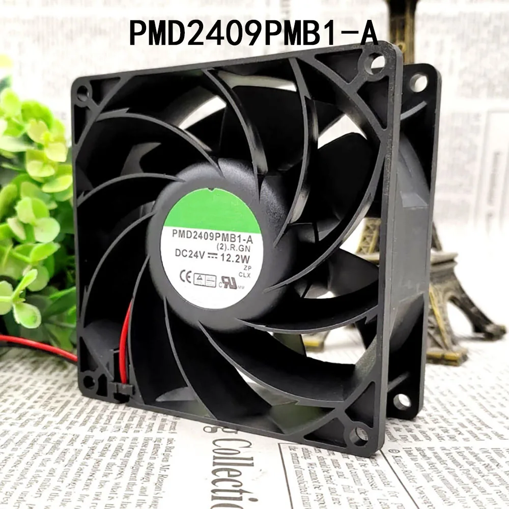 High-Airflow Cabinet Cooling 12.2W PMD2409PMB1-A 24VDC 0.51A 92x92x38 ATV71 Drive Fan