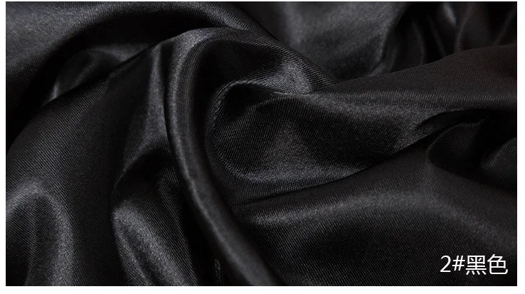 Satin fabric, lining fabric, satin clothing fabric, color swatch, simulated silk, background fabric