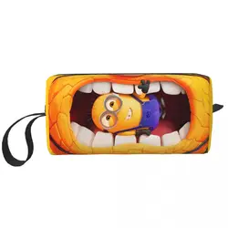 MEGA   Minions Cute Makeup Bag Travel Cosmetic Bag Men Women Toiletry Bag Accessories Organizer