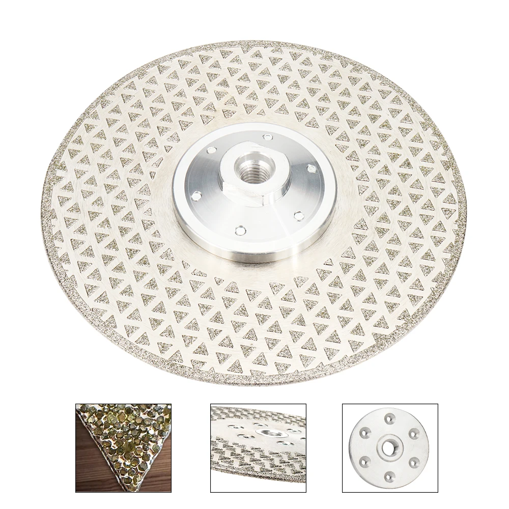 

M14 Double Sides Diamond Electroplated Cutting Disc Wheel Grinding Disc Saw Blade For Sharpener Porcelain Tile Marble Granite