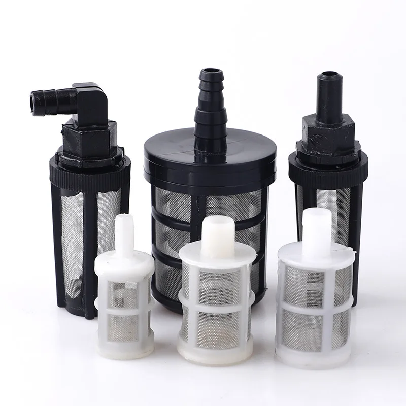Small Filter Screen, Sprayer Parts, Car Washer , Diaphragm Pump , Water Suction Filter, Straight/elbow Connector 10MM-12MM