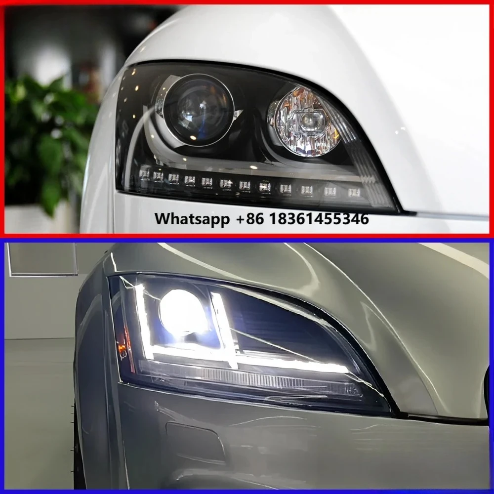 

High Quality LED Auto Headlights Assembly for TT RS 2008-2014 Bifocal Lens Dynamic Light Accessories New Condition