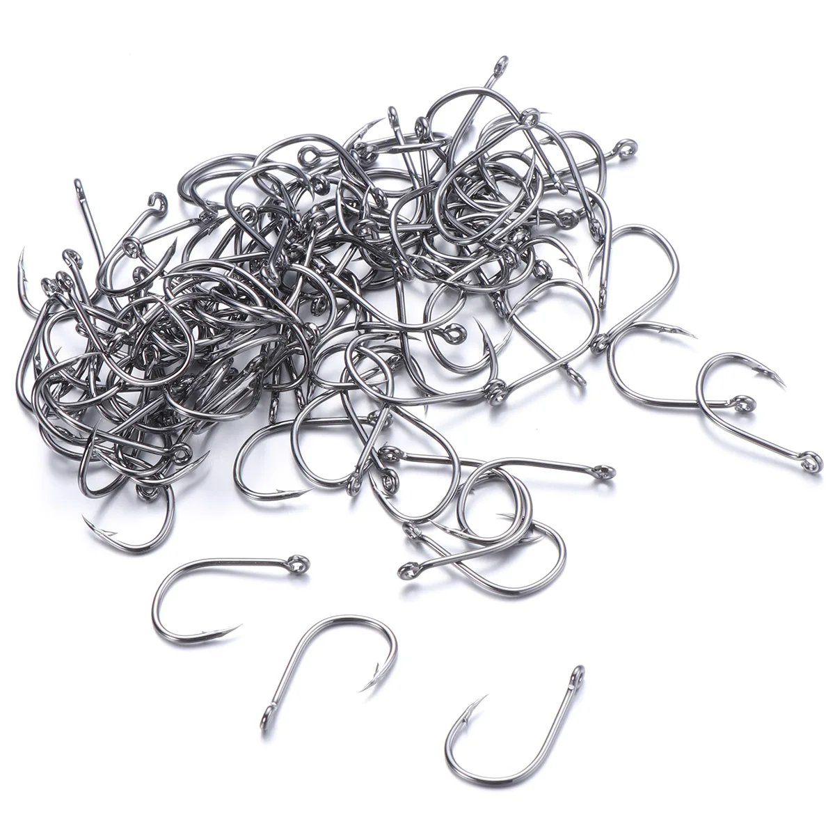 

Boxed Fish Hooks Carbon Steel Durable Freshwater Saltwater Pike Bass Herring Muskie Crucian Pickerel Snapper Fishing