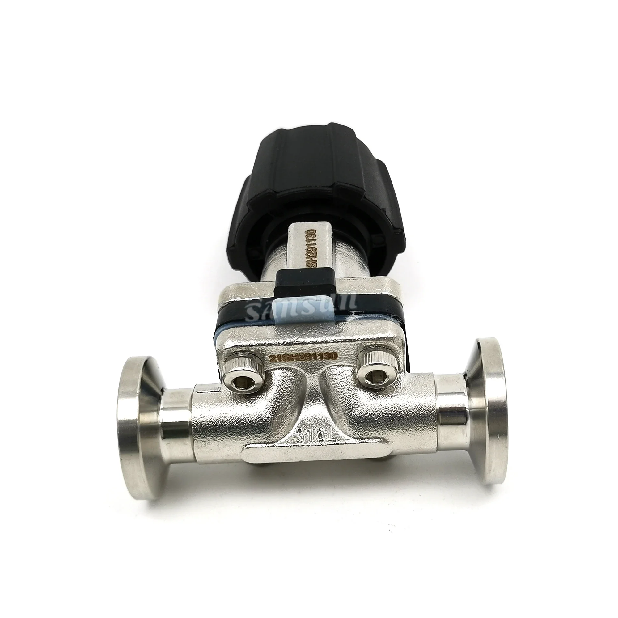 Hygienic Manual tri clamp Mini Diaphragm Valve SS316L