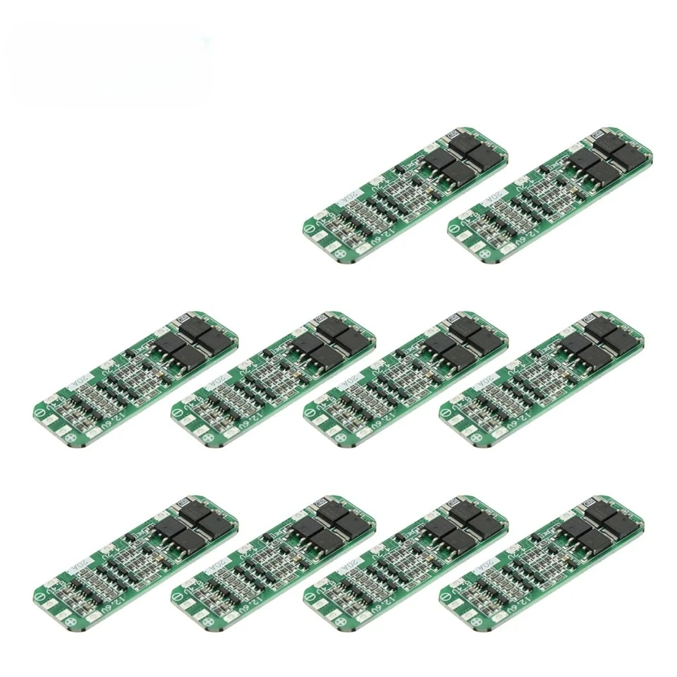 5/10/20 PCS 3S 20A Li-ion Lithium Battery 18650 Charger Protection Board PCB BMS 11.1V 12V 12.6V Cell Charging Protecting Module