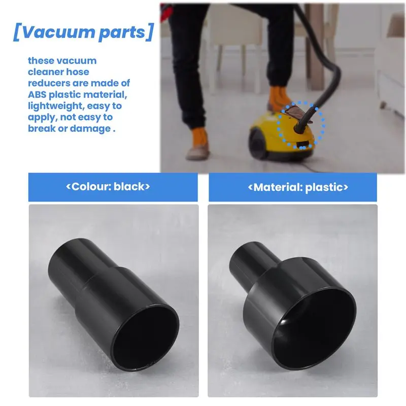 AB33-3 Pieces Universal Vacuum Hose Adapter Wet Dry Vacuum Converter Reducer Attachments For Vacuum Cleaner