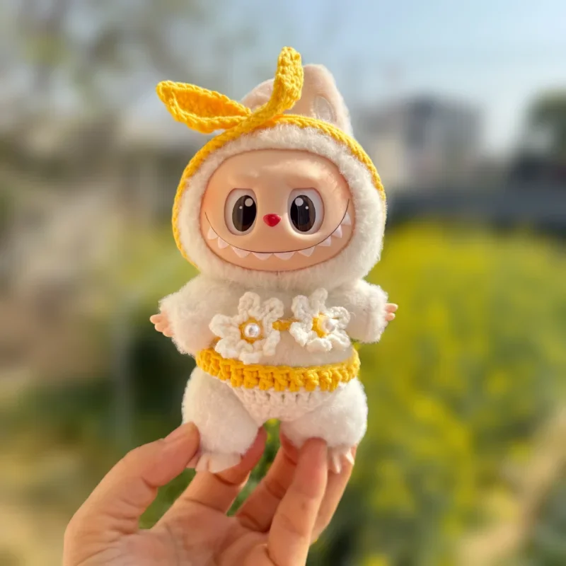 

Summer Doll Bikini Suit Clothes for Labubu V1 V2 V3 Doll Cute for Labubu Clothes Summer Bikini Suit Dress Up Accessories Gifts
