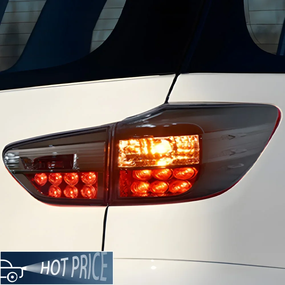 

Автомобильные задние фонари в сборе для Toyota Wish 2009-2015, светодиодные автоматические задние фонари, обновление, мигающий сигнальный светильник, инструменты, аксессуары
