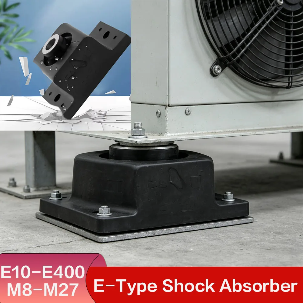 E-Type Shock Absorber Rubber Shock Absorber M8 M10 M12 M16 M18 M22 M27,E10-E400 Crash Pad Damper Anti Vibration Isolation Mount