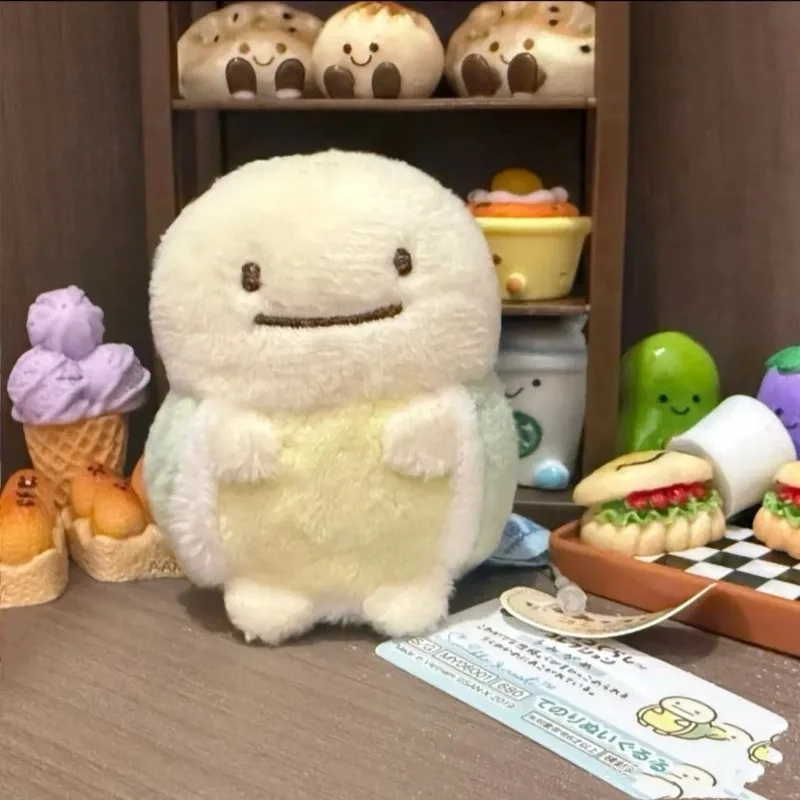 Sumikkogurashi dos desenhos animados charme de pelúcia kawaii mini decoração do carro brinquedo de pelúcia macio mochila decoração festival presente para meninos/meninas