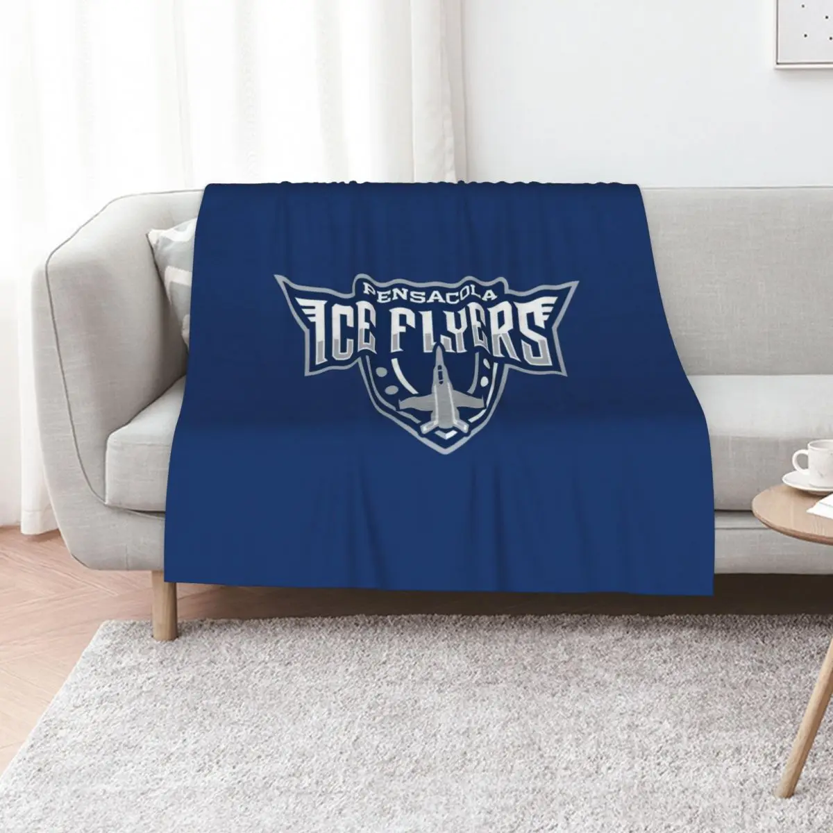 pensacola ice flyers primary essential Throw Blanket Picnic Tourist Softest Giant Sofa Soft Bed covers Blankets