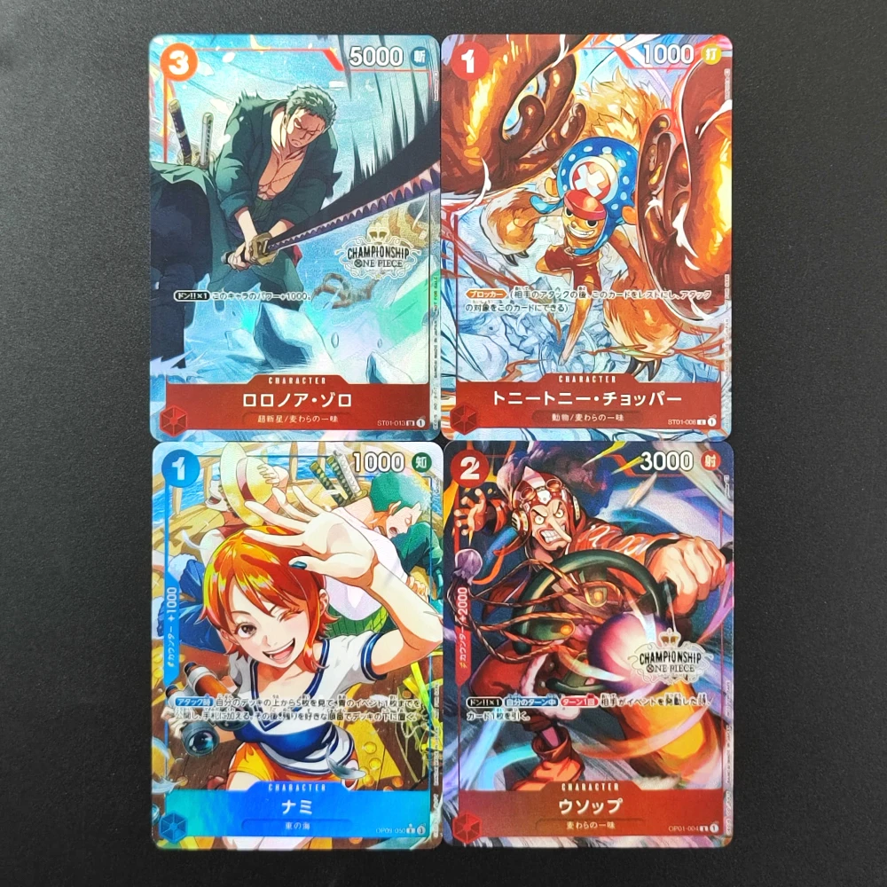 

Diy Self Made One Piece Usopp Roronoa Zoro Champion Коллекционная карта Преломление Цвет Flash Nami Chopper Аниме Карты Подарочные игрушки