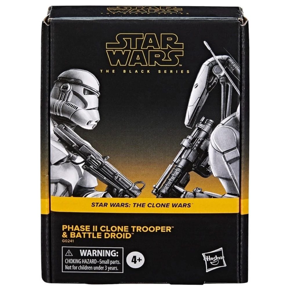 [متوفر] هاسبرو حرب النجوم السلسلة السوداء المتمردين جندي و Stormtrooper، المرحلة الثانية استنساخ جندي وألعاب شخصيات المعركة Droid