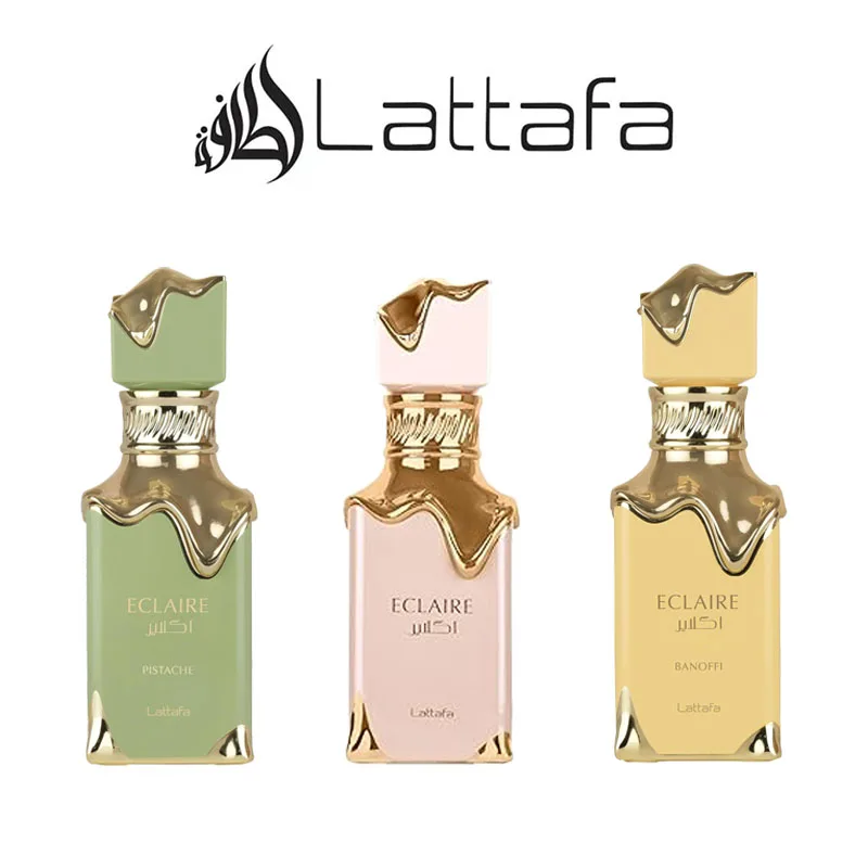 

Духи Lattafa Eclaire Banoffi Pistache 3,4 унции/100 мл Одеколон для макияжа Арабские женские духи Феромон