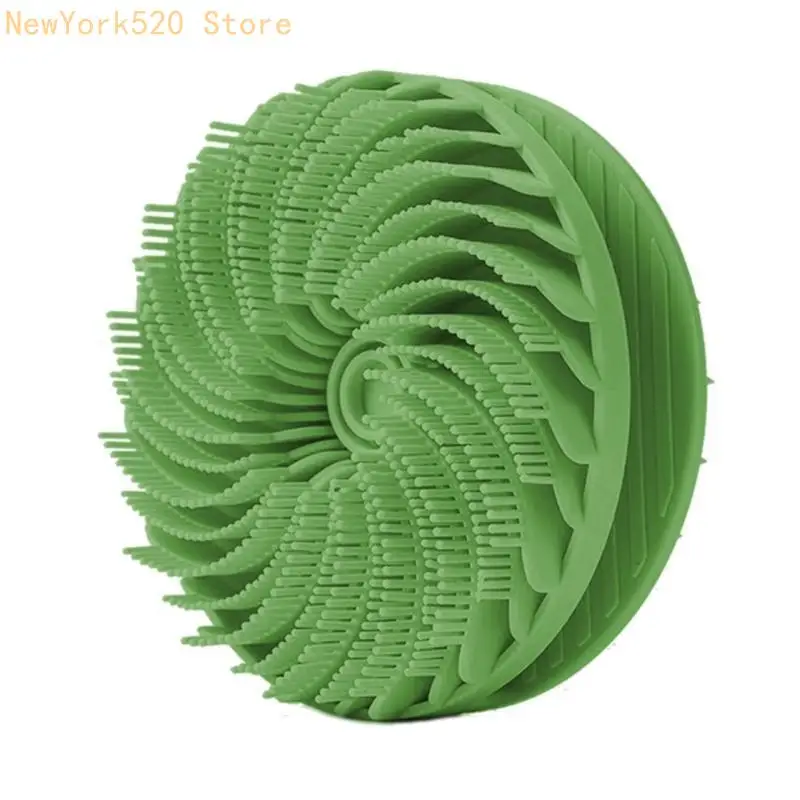 Silicone Scrubber For Baby And Sensitive Skin Gentle Exfoliation Bath Tool Body Shower Scrubber N84C