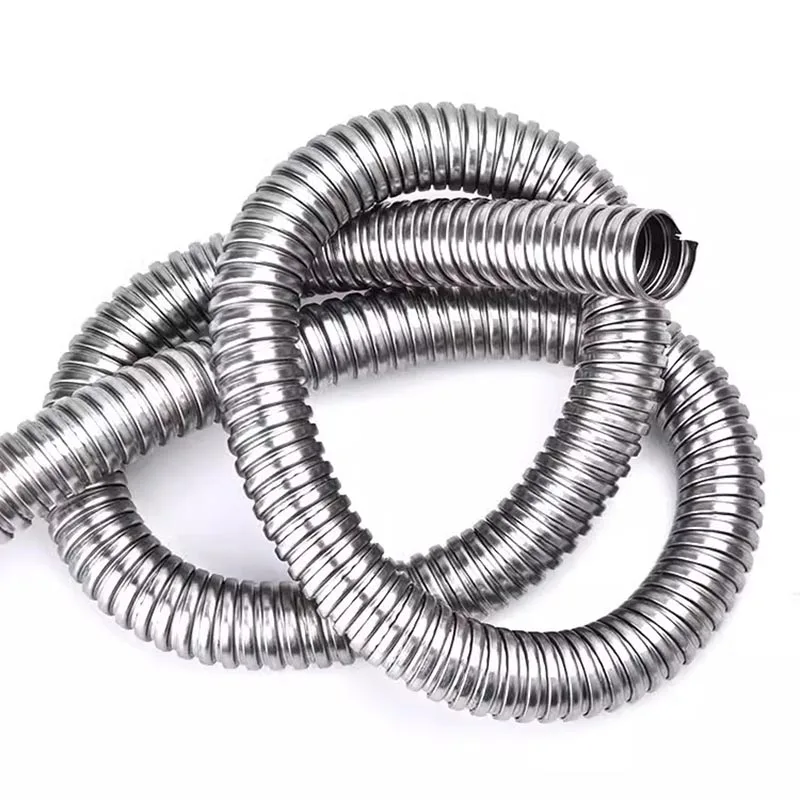 1 Meter Inner 6-51mm Stainless Steel Metal Thread Cable Hose Tube Flexible Soft Pipe Sleeve Protection Replacement Accessories