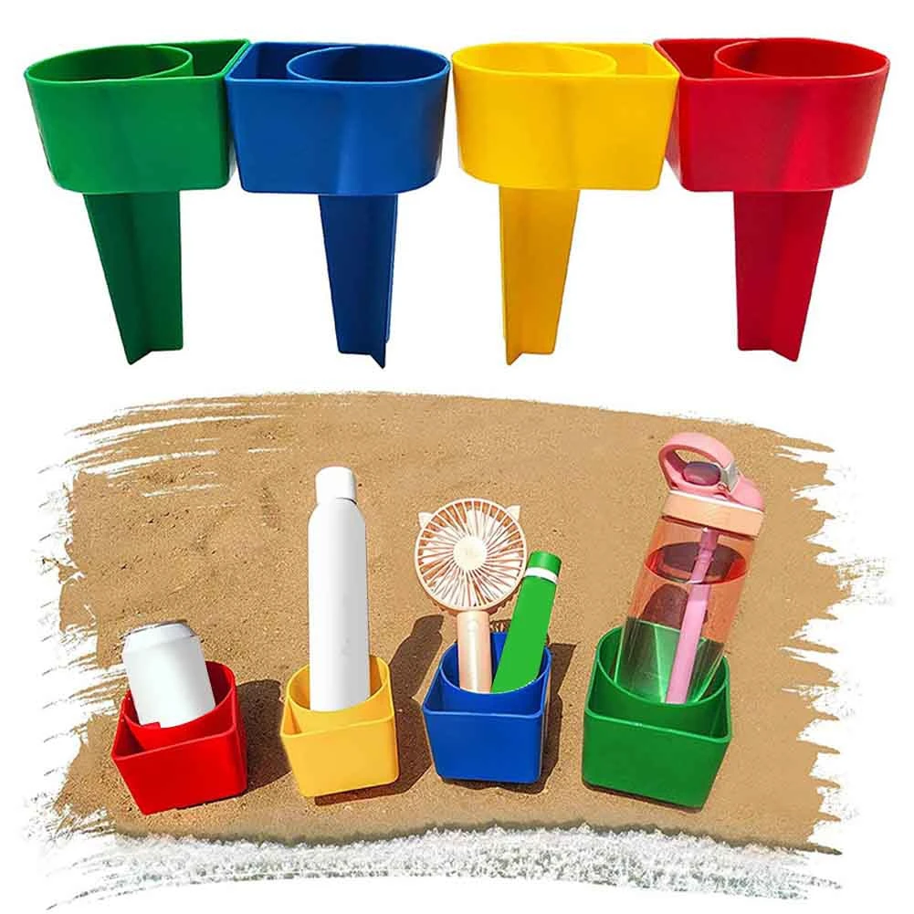 ABMW-حامل أكواب الشاطئ، حاملات مشروبات الشاطئ القابلة لإعادة الاستخدام، قواعد أكواب رملية للشاطئ، حامل أكواب للشرب، حاملات أكواب الشاطئ #4