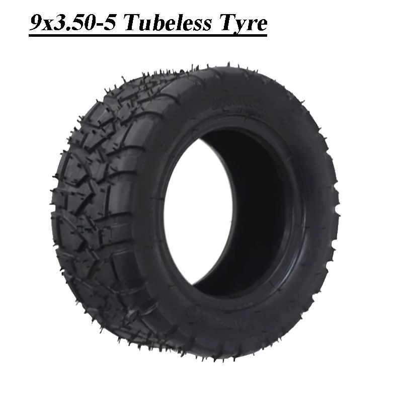 High Quality 9x3.50-5 Tubeless Tire ,for 9 Inch Electric Scooter Vacuum Wear Wheel Snow Plow