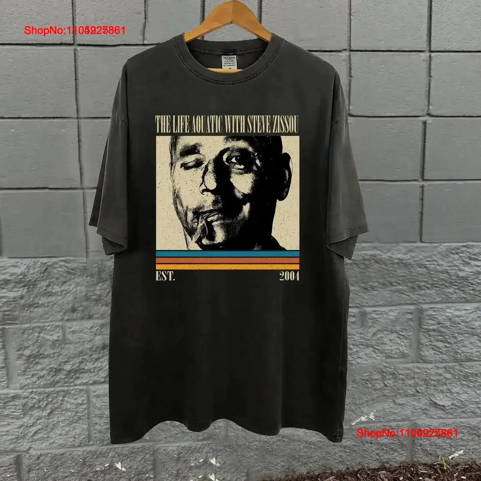 

The Life Aquatic with Steve Zissou T Shirt Movie Film Classic Vintage Retro s for him Washed Soft Breathable vintage Washed