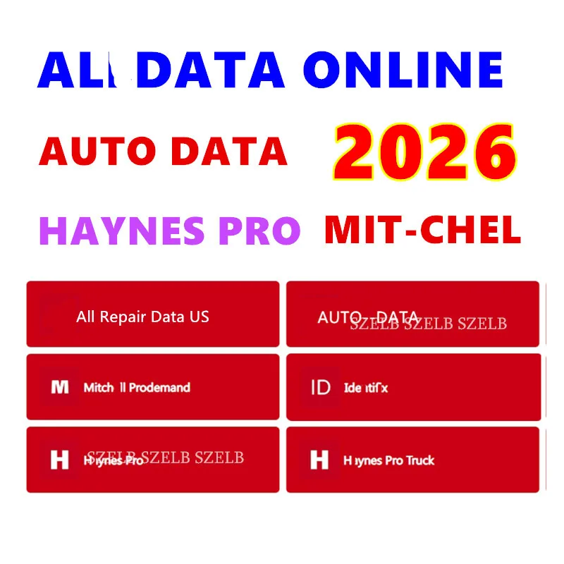 

2026 Online Account for AutoData All-data Mitch-ell Identi-fix Hay-nes pro Workshop Data Car Repair Software PC / Mobile Login