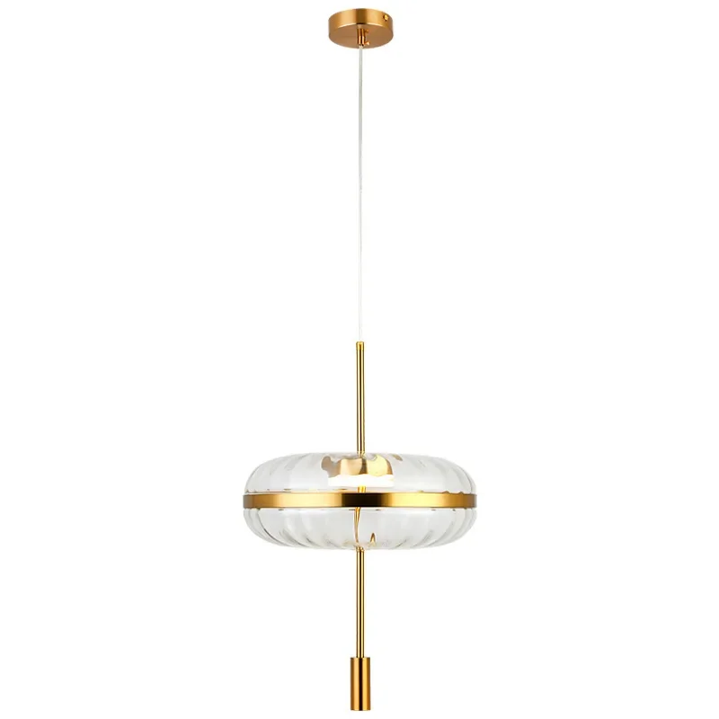 

Postmodern simple light luxury round chandelier