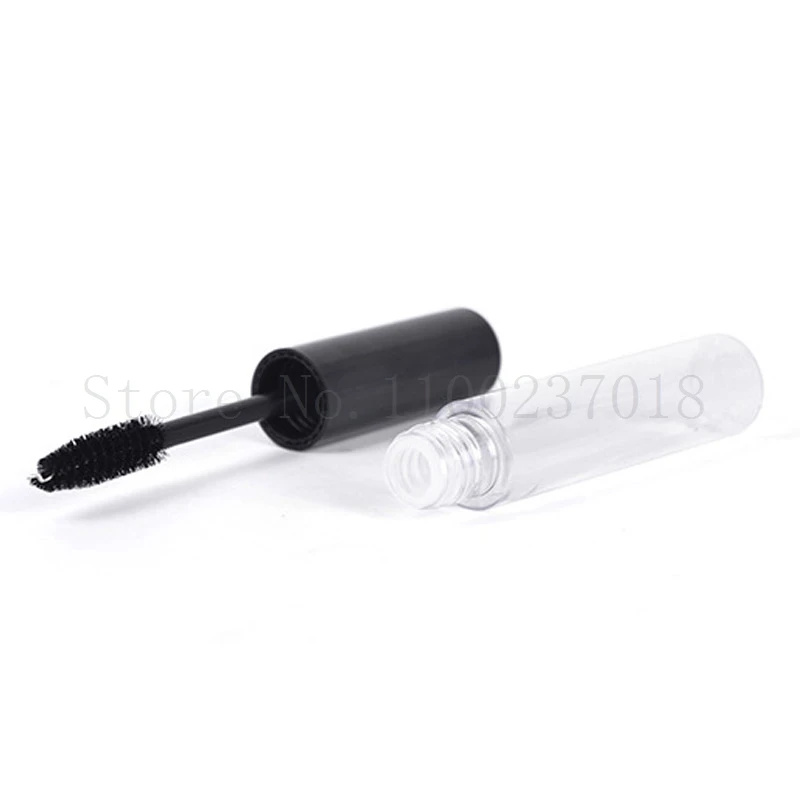 30/50/100PCS/LOT 10ml Clear Fine Mascara Plastic Brush Eyeliner Tube Makeup Separate Sample Bottle