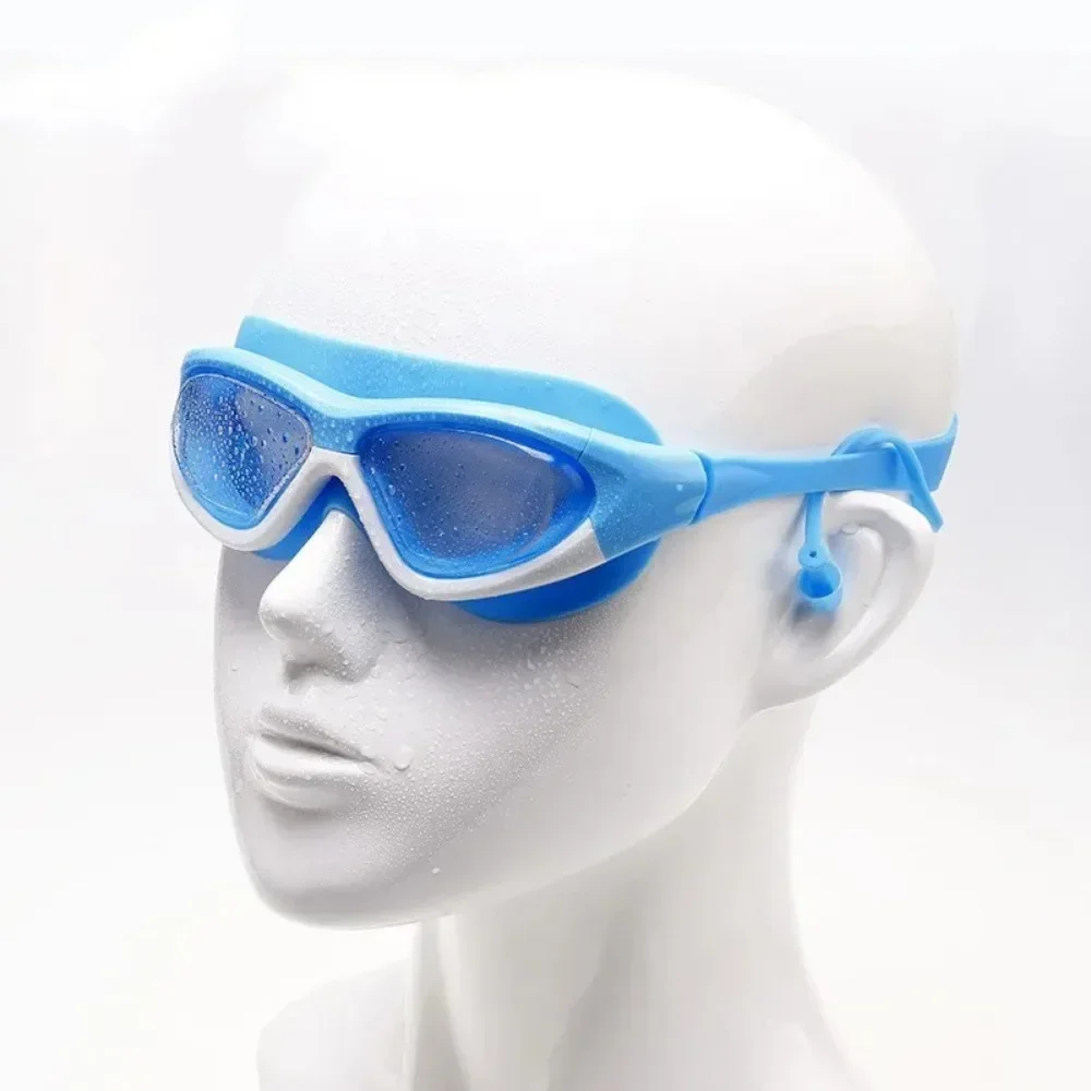 Protective Goggles for Boys and Girls Learning To Swim Anti Fog Large Frame Comfortable Silicone for Pool Beach Training view 6