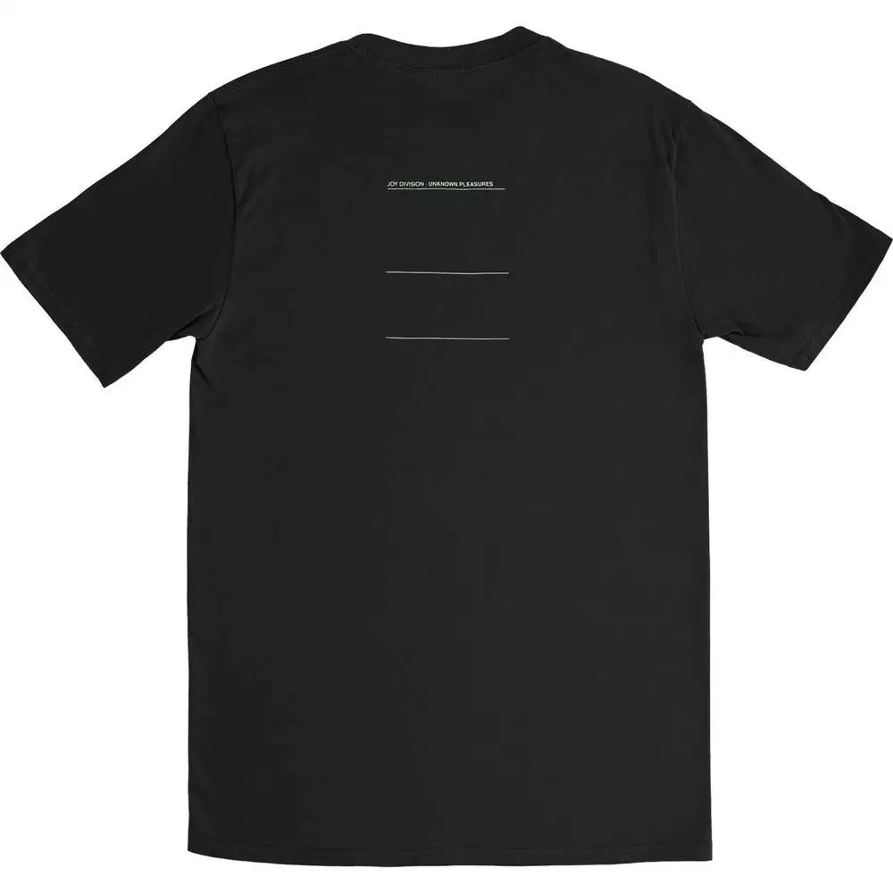 Men's Joy Division Unknown Pleasur  Slim Fit T-shirt XXXXX-Large Black