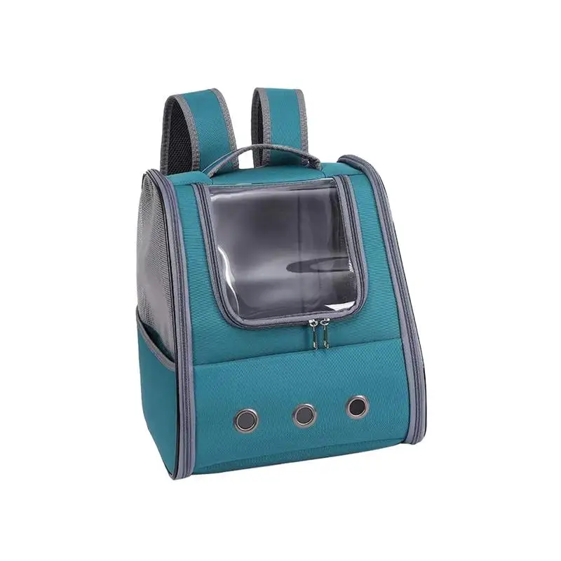 Foldable Pet Backpack Dog Cat Portable Travel Carrier Bag Folding Design Dog And Cat Bag For Walking Going Out Driving Traveling