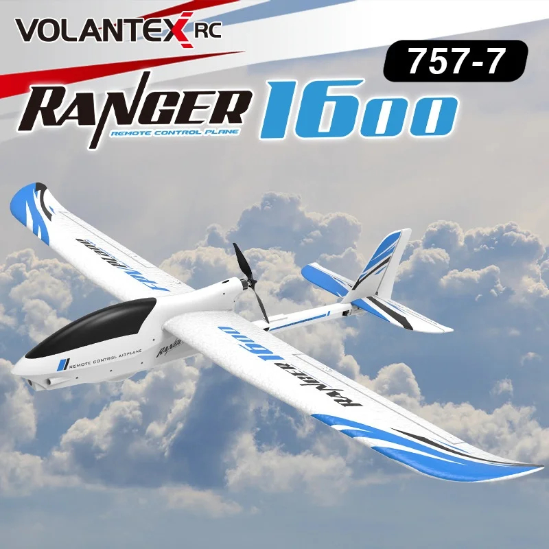 Oulans 75707 Remote Control Fpv Glider Fixed Wing Model Airplane 1600mm Wingspan Plastic Fuselage Easy Assembly For Adult Hobby
