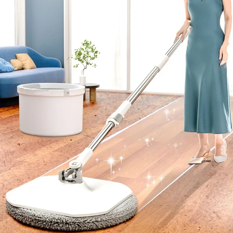 No hand washing lazy mop, household mop, automatic flat mop, absorbent mop