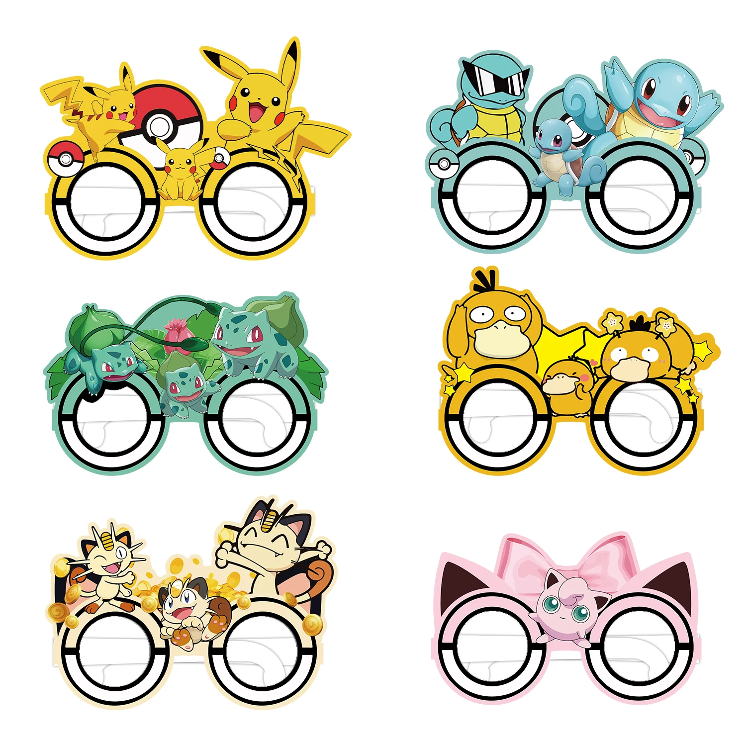 Pokemon Pikachu Verjaardagsfeestje Gunsten Geschenken Slap Armbanden Stempels Tatoeages Stickers Goodie Bag Fillers Feestartikelen Decoratie