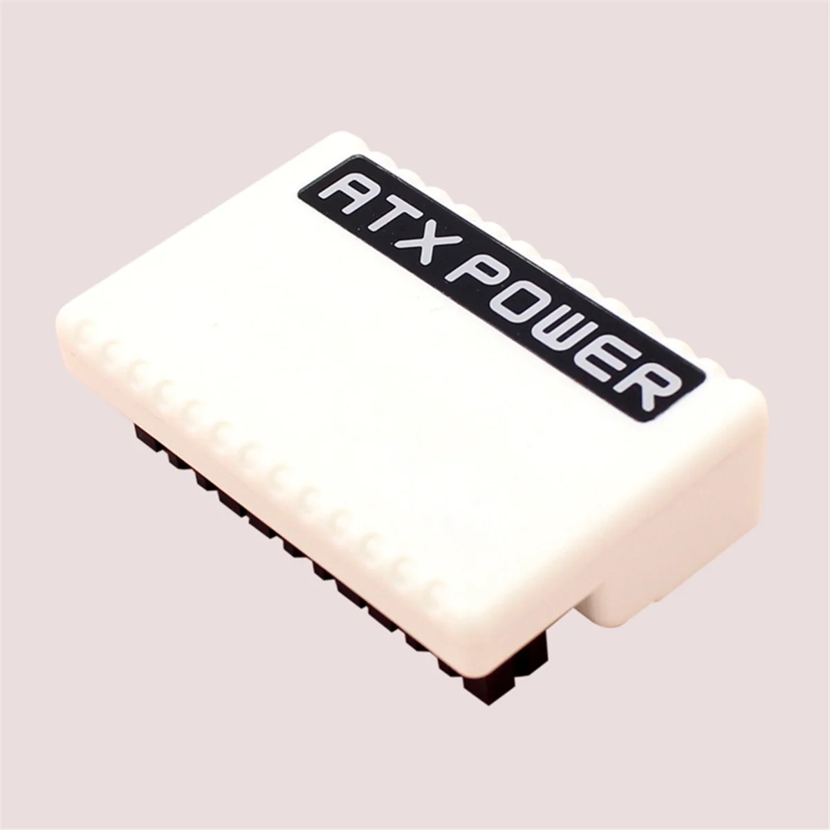 New ATX 24 Pin 90 Degree Power Plug Adapter Mainboard Motherboard Power Supply Cable Modular for Power Supply Cables White