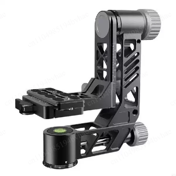 

360°Rotating Gimbals Tripod Head with Bubble LevelsFor