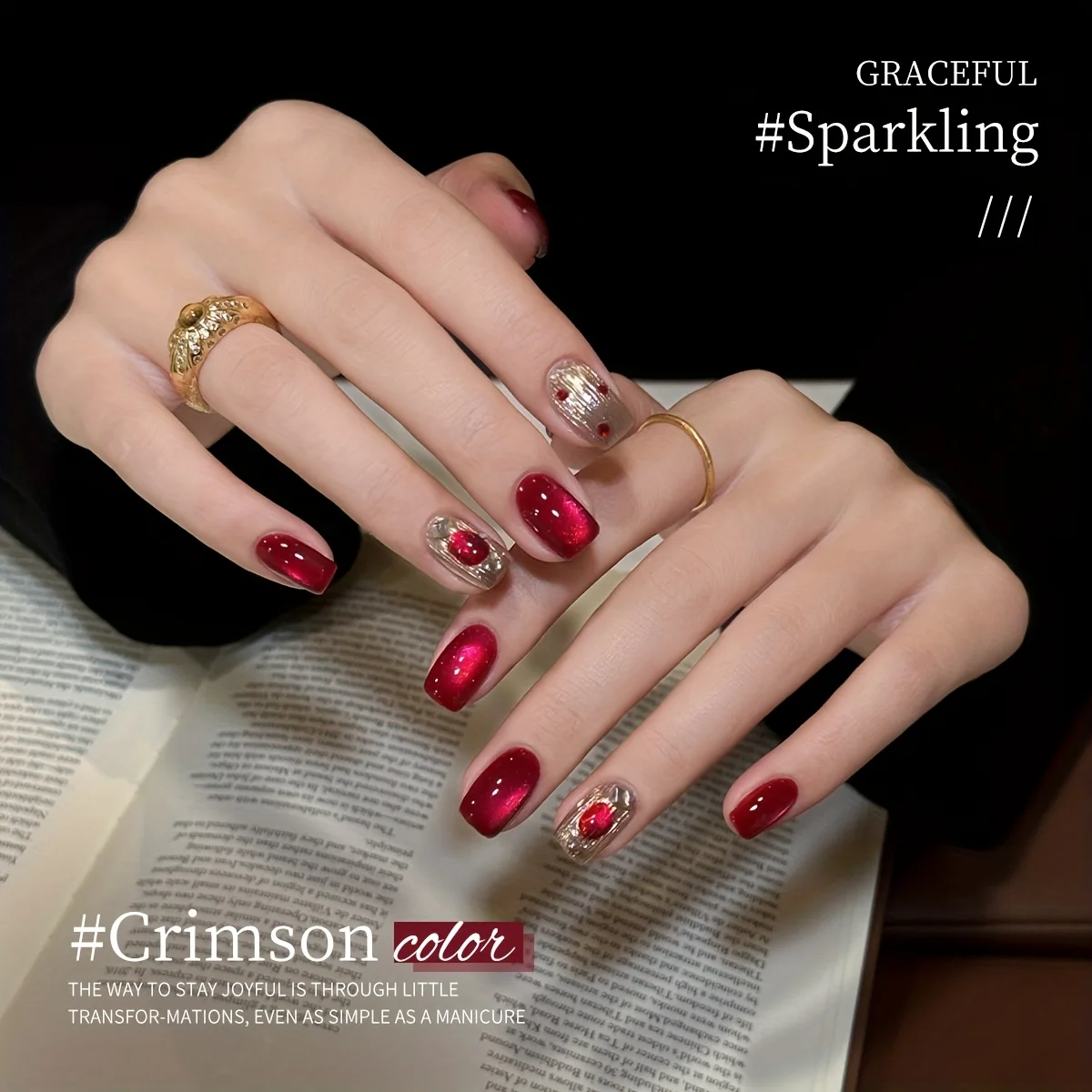 Magnetic effect demonstration on nails