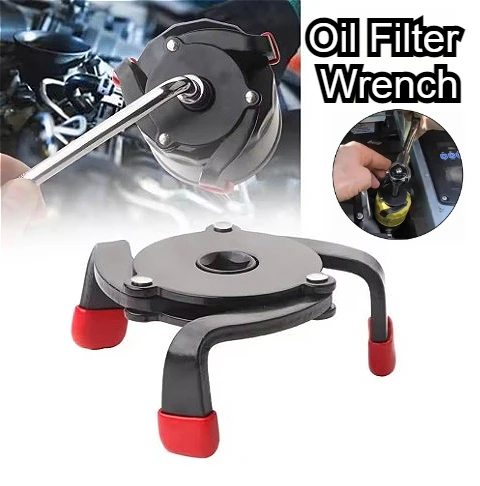 Universal 3 Jaw Oil Filter Remover Tool Cars Oil Filter Car Removal SUV Wrench Truck Accessories Tool Repair