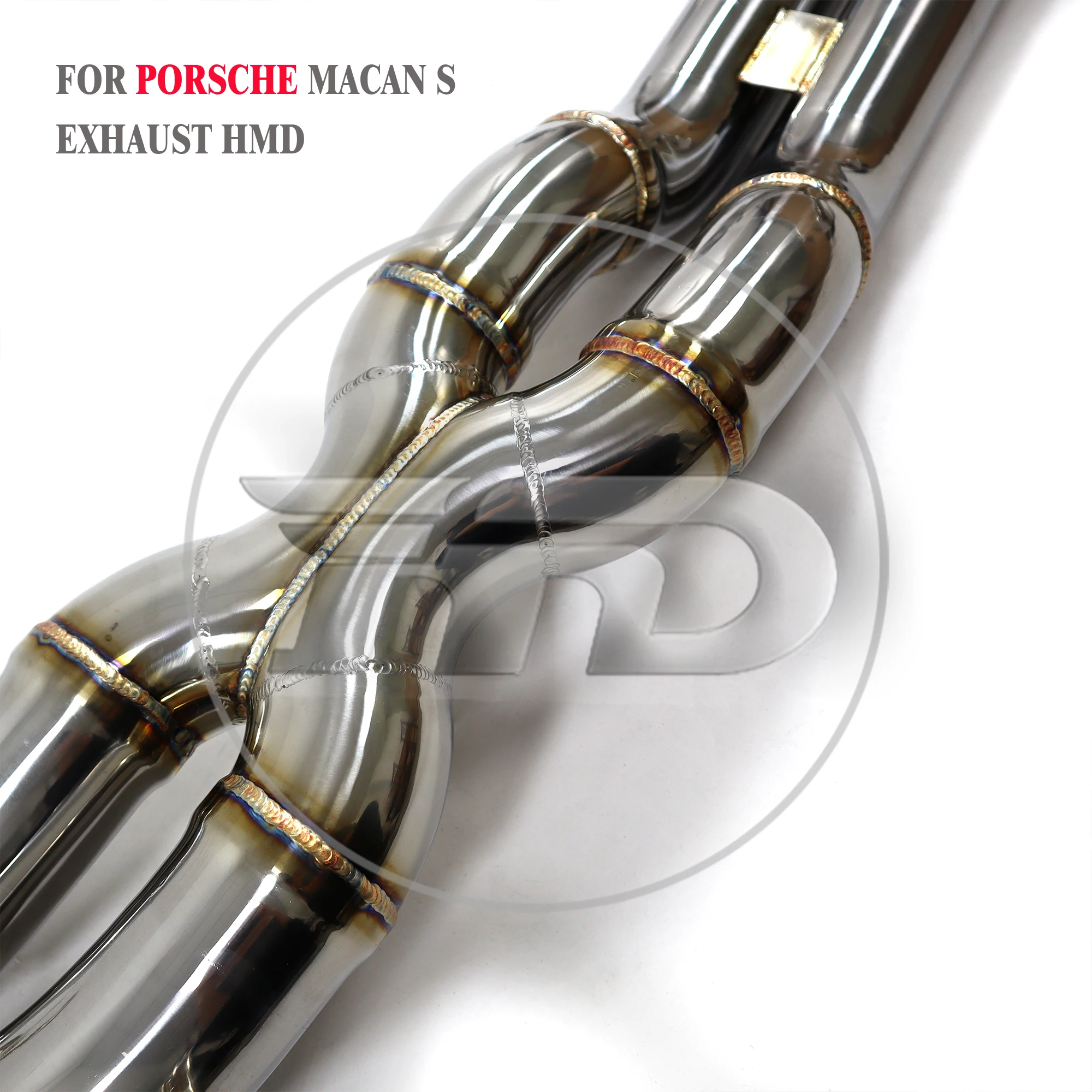 

High Quality Catback For Porsche Macan S 3.0T Stainless Steel Exhaust System OEM Valve Muffler Non destructive Installation HMD