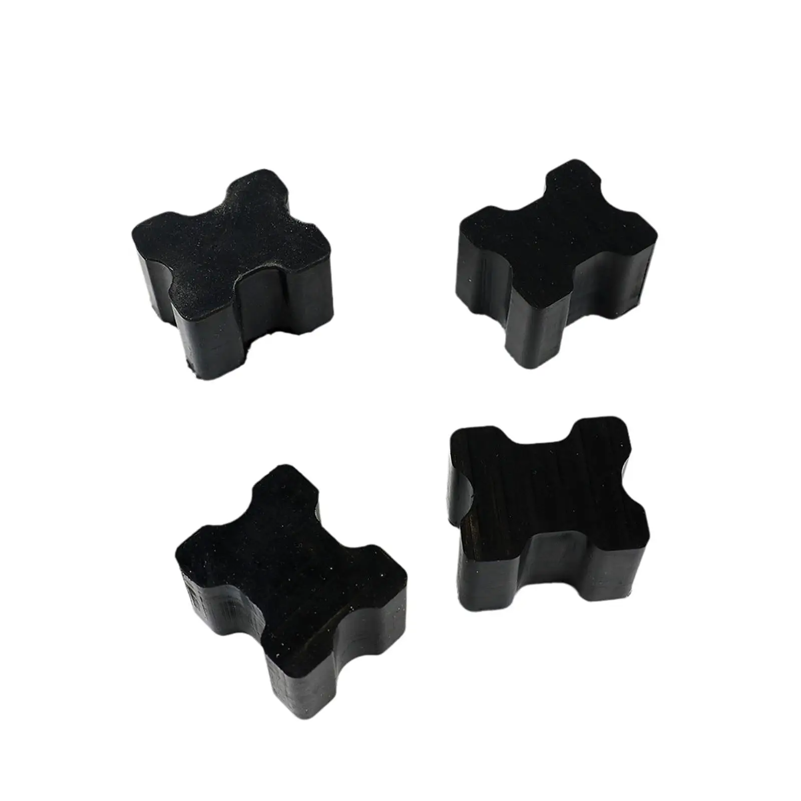Heavy Duty Rubber Coil Spring Spacers Lift Blocks 1 to 1.5 Inch Shock Absorption Pads for Passenger Cars