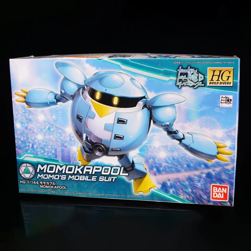 Bandai Gundam Build Divers HG Momokapool Action Figures Momo's
